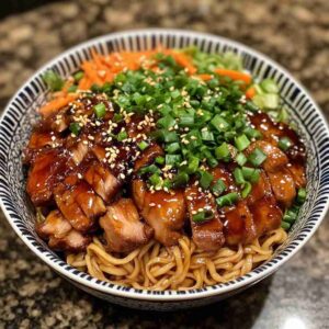 The Ultimate Teriyaki Noodle Bowl