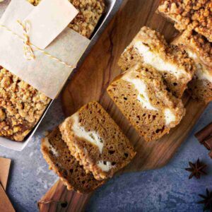 Classic, Crowd-Pleasing Pumpkin Cream Cheese Bread