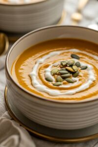 Flavorful Pumpkin Cream Soup