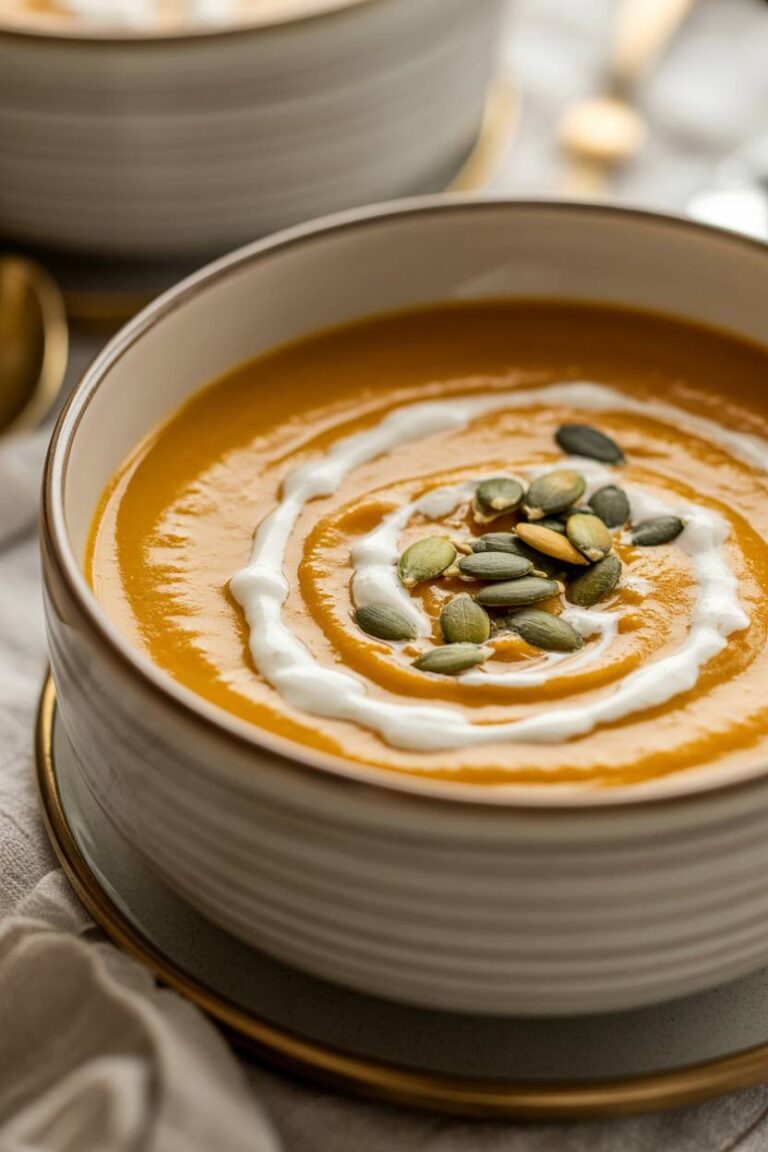 Flavorful Pumpkin Cream Soup