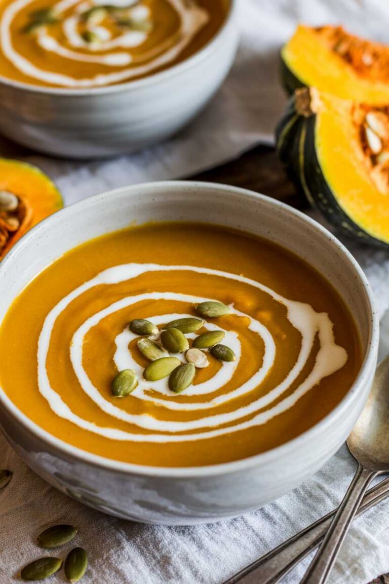 Simple Pumpkin Soup With Coconut Milk