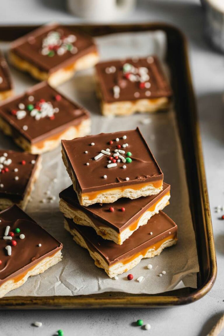 The Best Christmas Crackers Recipe: Saltine Toffee