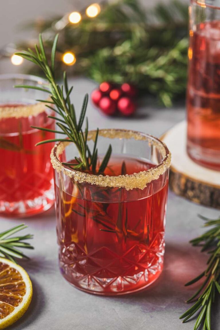 Easy, Simple Mocktail Recipe Christmas