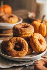 Quick 🍩 Pumpkin Donuts Recipe