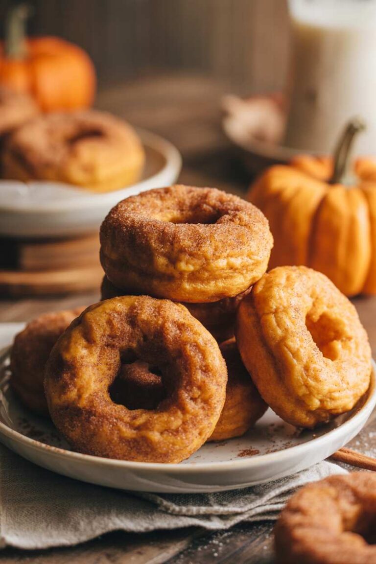 Quick 🍩 Pumpkin Donuts Recipe