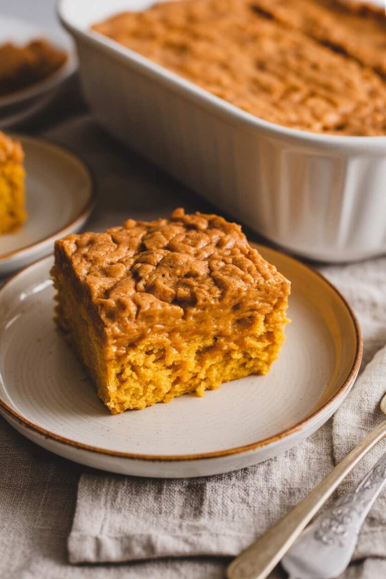 Authentic, Healthy Pumpkin Dump Cake Recipe