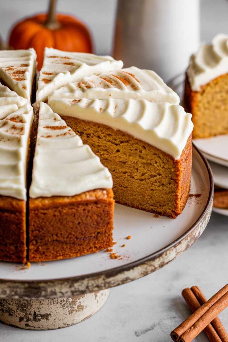 Easy, Healthy Pumpkin Spice Cake Recipe