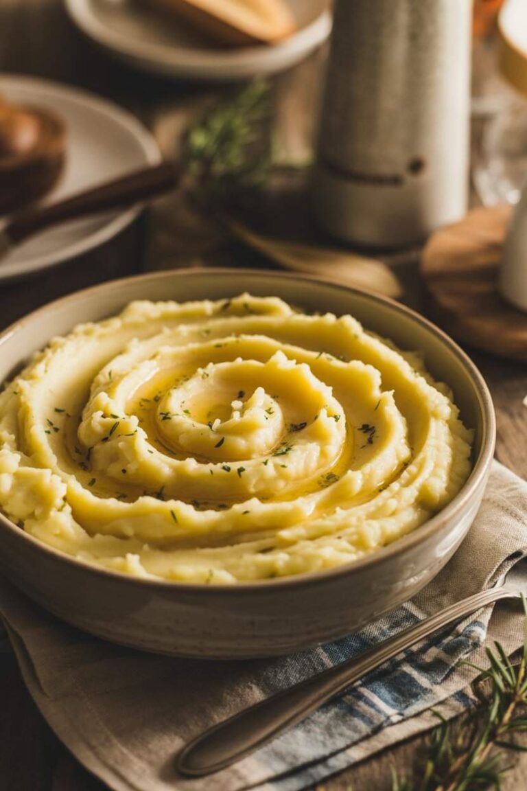 Healthy Thanksgiving Mashed Potatoes Recipe